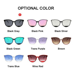 Sunglasses Women Vintage Metal Mirror Classic Vintage Sun Glasses Female