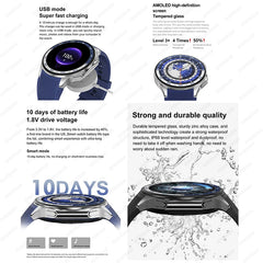 For OPPO Watch X High-End Business Watch Men 32Gb Memory Video Playback Smart Watch Sports Fitness Waterproof Bracelet 2025 New