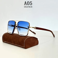 Sunglasses For Men Square Sunglasses Women Trendy Luxe Vintage Fashion