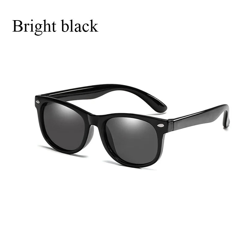 RUISIMO Kids Polarized Sunglasses TR90 Boys Girls Sun Glasses Silicone Safety Glasses Gift for Children Baby UV400 Eyewear