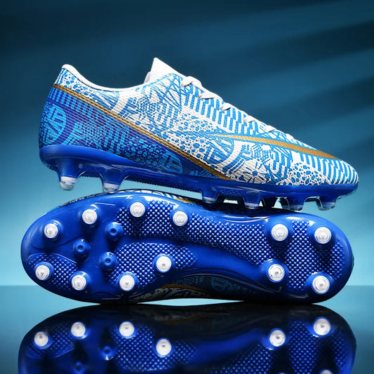 Original Soccer Men Shoes Non-Slip Turf Soccer Cleats FG/TF Training Football Shoes
