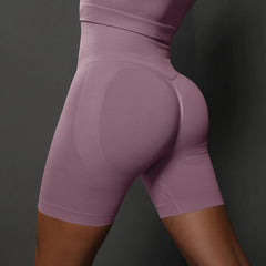Seamless Shorts for Women Yoga Shorts Push Up Booty Workout Gym Shorts Fitness