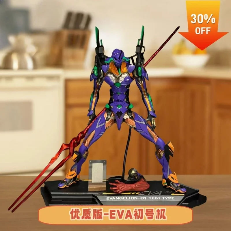 Hot Sale High Quality 33cm Evanglion 01 Anime Figure Eva Mutations Figurine Collection Statue Desk Ornaments Birthday Gifts