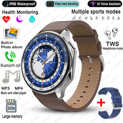 For OPPO Watch X High-End Business Watch Men 32Gb Memory Video Playback Smart Watch Sports Fitness Waterproof Bracelet 2025 New
