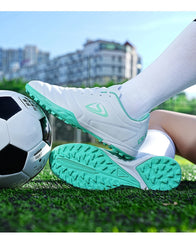 Professional Men Soccer Shoes Adult Football Sneakers Indoor Futsal Ultralight