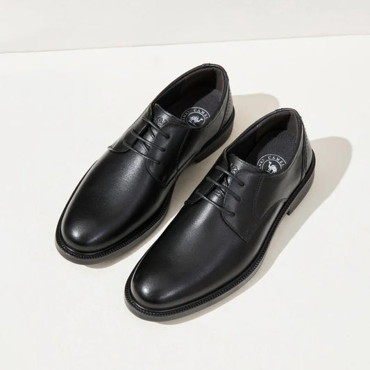 Men Dress Shoes Business Formal British Style Leather Derby Shoes Wedding Shoes