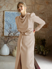 Evening Dresses: Luxury Satin Dress Elegant and Elegant Bridesmaid Dress