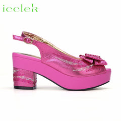 Matching Shoes and Bags: Ladies Shoes Matching Bag Set For Women
