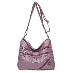 Soft Leather Luxury Purses and Handbags Women's Bag