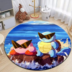 Pokemon Pikachu cute Printed Printed Carpet,rugs for bedroom,Living room floor mat