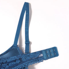 Small Chest Size Women Bra Thin Cup Mold Soft Cotton Brassiere Hollow Out Lace