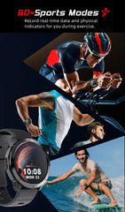 NORTH EDGE X-TREK 2 GPS Sports Smart Watch 1.43'' Amoled Screen 3ATM Waterproof AOD Smart Watch Bluetooth Call Altitude Compass