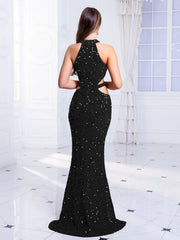 Homecoming Dresses: Hollow Out Sleeveless Bodycon Prom Ball Gown for Women