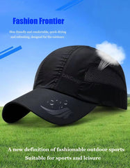 Men Sports Running Sweat Baseball Cap Male Canada Golf Quick Dry