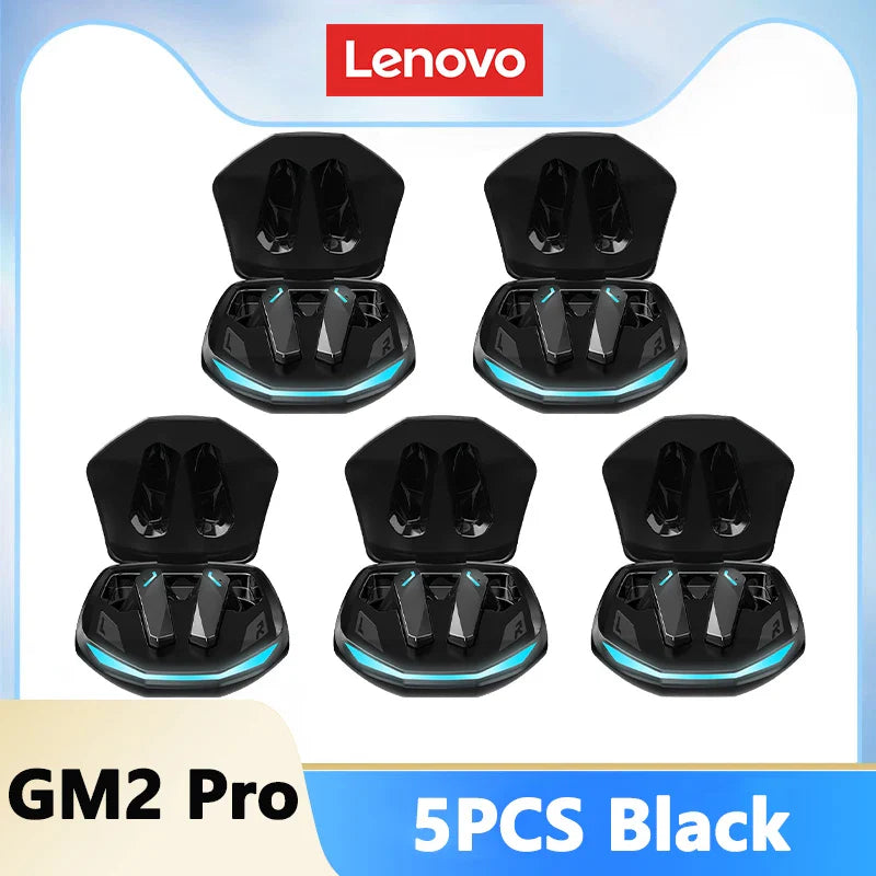 Choice Lenovo GM2 Pro Bluetooth 5.3 Earphones Sports Headset Wireless In-Ear Gaming Low Latency Dual Mode Music Headphones New