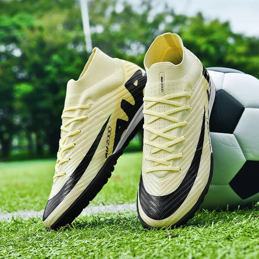 Men Soccer Shoes Grass Society Training Football Boots Cleats