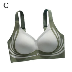 Super Gather Wireless Push-up Bra Women Gathered Up Soft Support