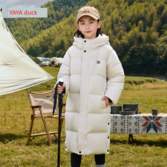 Duck Duck Children's down Jacket Boys Girl Winter Medium and Large