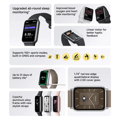 Original Global Version Xiaomi Smart Band 9 Pro Smartband 1.74" Display GPS Blood Oxygen Sport Smart Watch Bracelets Mi Band