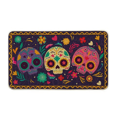 Mexico Day of The Dead Kitchen Mat Home Entrance Doormat Decor Dia De Los Muertos
