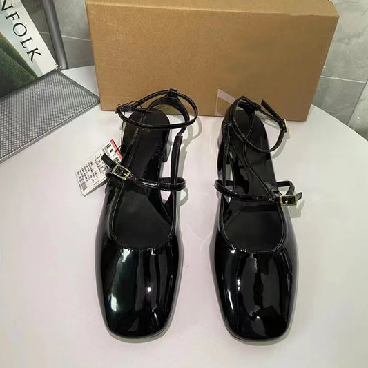 High Heels Mary Janes Shoes For Women Pumps Heels Fashion