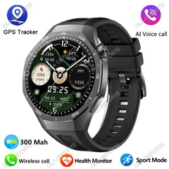 2025 New GPS NFC GT5 Pro Smart Watch Men HD AMOLED Screen Heart rate Bluetooth Call IP68 Waterproof Man Smartwatch Holiday Gifts