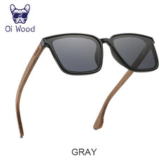 Sunglasses Wooden Eyeglasses polarized Blue Lenses Mens Glasses Eyewear