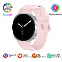 2025 New GPS Map Navigation Smart Watch For Men Women NFC Compass Sports Watch Bluetooth Call AMOLED HD Smartwatch 8 mini