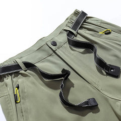 Men's Summer Stretch Hiking Pants Casual Quick Dry Breathable Thin Trousers