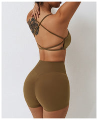 Seamless Yoga Set Workout Sportswear Gym Clothing 2Pcs Sport Sets Women