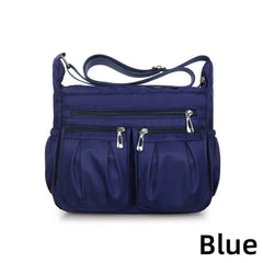 Casual Women Shoulder Messenger Bag Oxford Waterproof Zipper Handbags