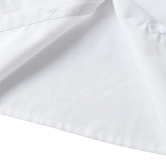 1 2 3 4 5 6 7Y Boy Christmas Outfit White Shirt+Star Printed Strap Set Children Autumn Formal Gentleman Wedding Flower Costume