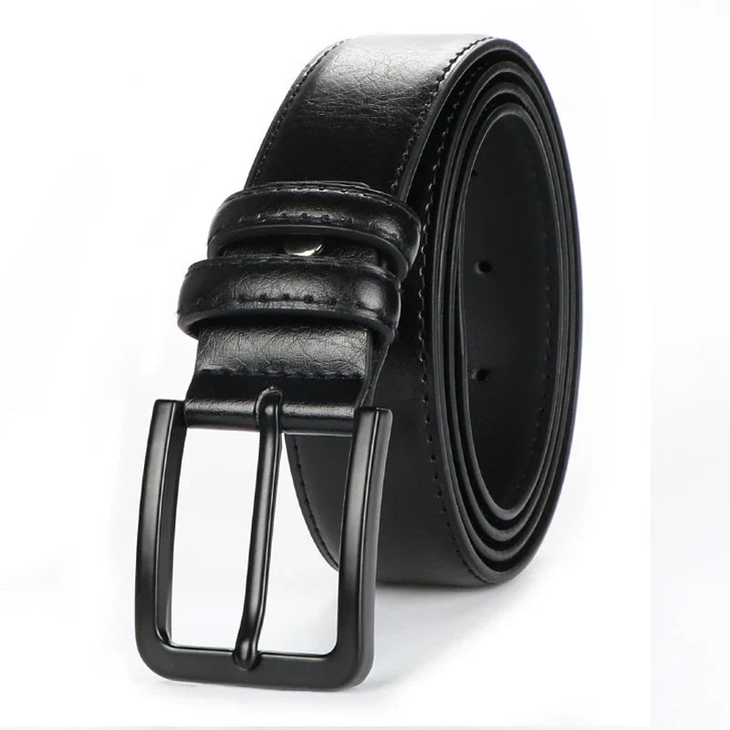 men's leather pin buckle casual retro leather belt youth jeans belt, Father's Day Gift