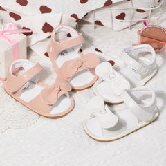 Baby Girls Summer Garden Sandals Shoes 0-18 Months Toddler Rubber Sole