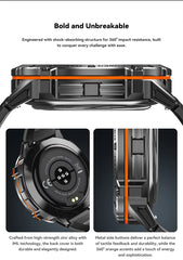 Cubot X3, Sport Waterproof Smartwatch, 1.73-inch AMOLED Display, Bluetooth Calls, 900mAh Battery, Blood Oxygen, Fitness Tracker