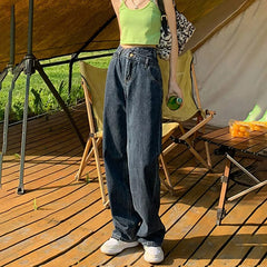 Spring Summer Women Casual Cotton High Waist Jeans Fashion Casual Ladies Pencil Pants