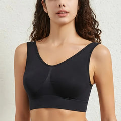Women Seamless Bras Sports Wireless Notepads Bra Female Breathable Brassiere