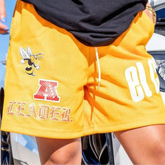 Shorts Gym Mens Fitness Sports Casual Basketball Shorts Running Mesh Short Pants