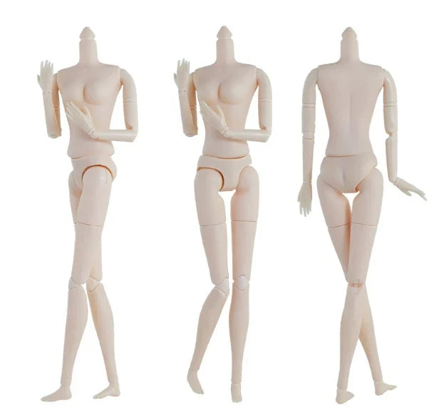30cm African Doll's Body 5/11/13/20 Joints Body Dark Skin Children's Pretty Girl Toy