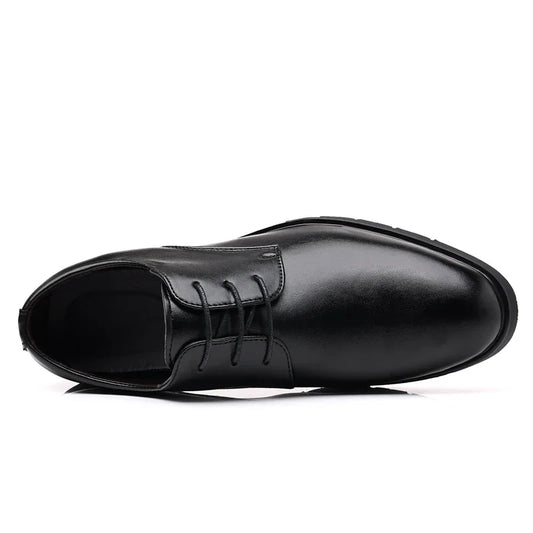 Formal Leather Men Dress Shoes Breathable Mens Casual Shoes