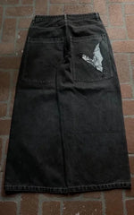 Hip Hop Jeans: Streetwear Jeans | Men Baggy Denim Pants