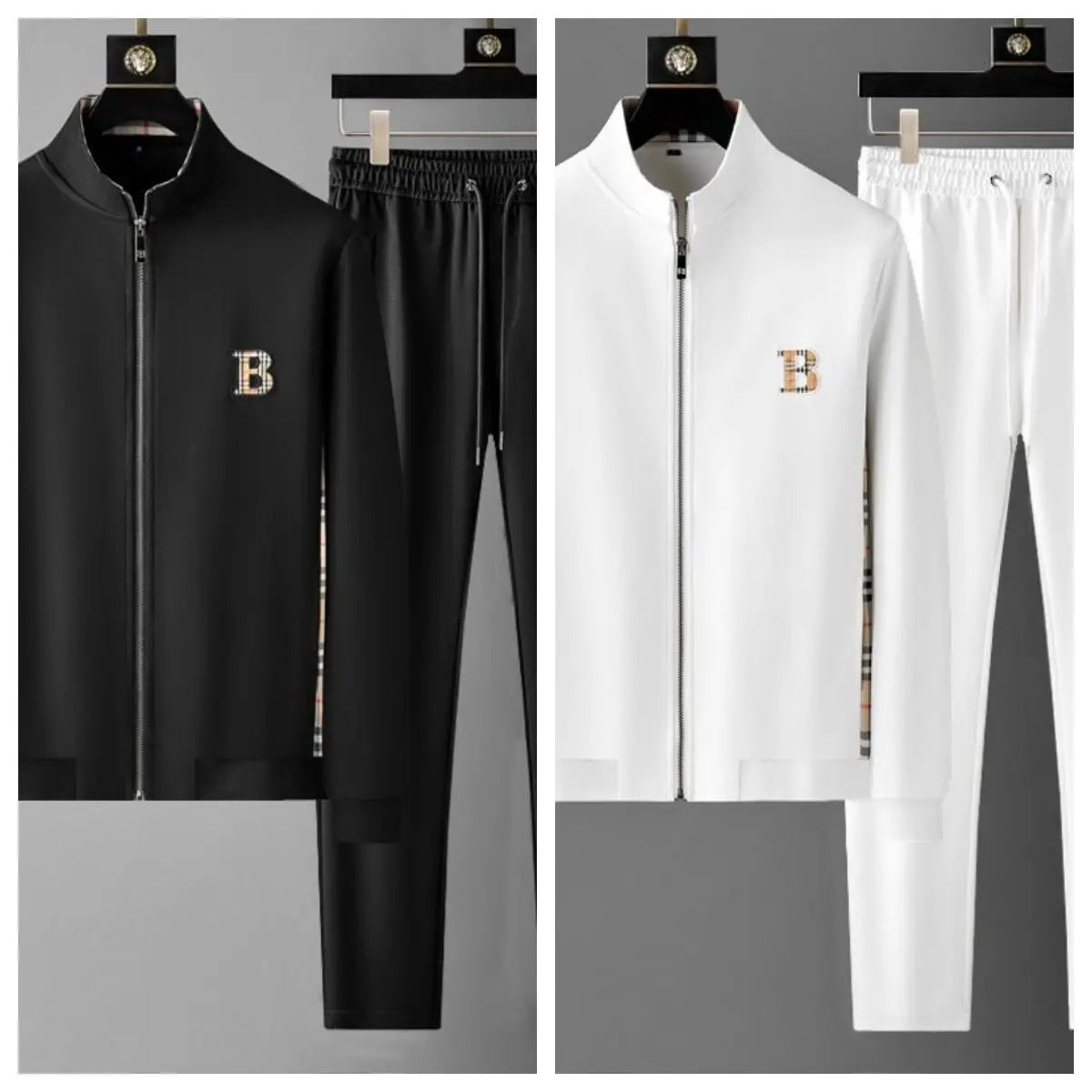Fashionable New Arrival Men's Premium Embroidered Simple Versatile Sweatshirts and Sweatpants Autumn/Winter Sportswear Sets