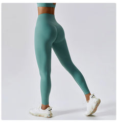 High Waist Yoga Pants Tummy Control Gym Leggings Sport Fitness Seamless