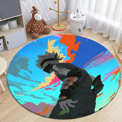 Cartoon HD Printed Round Carpet.soft,Comfortable,exquisite, Living Room,bedroom