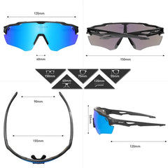 Sunglasses Men‘s Women Mtb Bicycle Glasses UV400 Polarized Fishing
