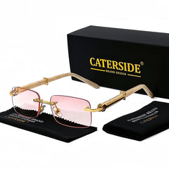 Sunglasses Men Luxury Brand Designer Classic Rectangle Sunglasses Male