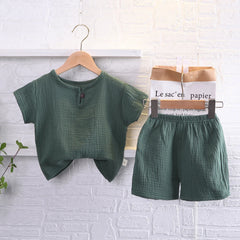 New Summer Baby Clothes Children Boys T shirt Shorts 2Pcs/Sets Infant Outfits Toddler Casual Sports Costume Kids Tracksuits