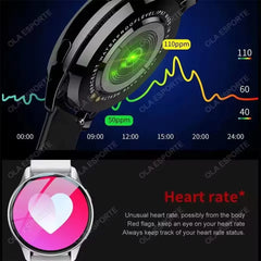 New Smart Watch 1.32 inch HD AMOLED Screen Bluetooth Call Health Monitoring Alarm Clock Fashion Watch Men Women For Android IOS