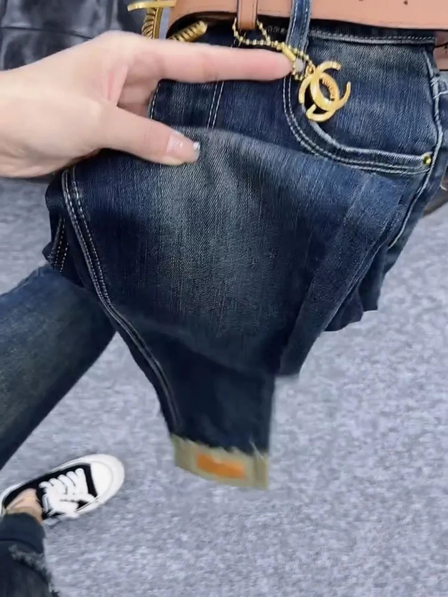 Women's Jeans Retro Fashion Women's Pants