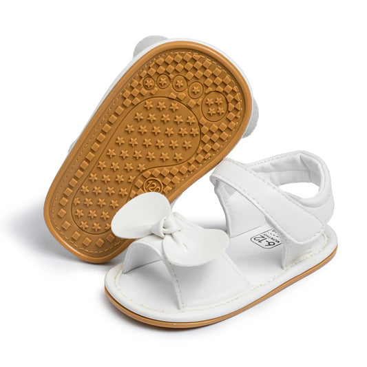 Baby Girls Summer Garden Sandals Shoes 0-18 Months Toddler Rubber Sole